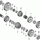 VTX1800F2 Трансмиссия