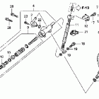 VTX1800N3 Задний тормозной цилидр