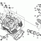 VTX1800F3 Головка цилиндров передняя