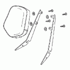 VTX1800F2 Backrest (tall, sport custom)