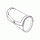 VTX1800F2 Pouch fr leather (plain)