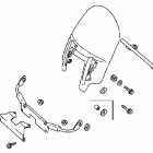 VTX1300C Custom windshield