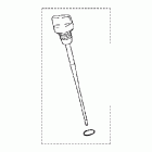 VTX1800F2 Billet dipstick (fluted)
