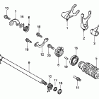 VTX1800F2 Вилка переключения передач