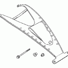 VTX1800R2 Leather tank belt (studded)