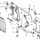 CRF450R Радиатор