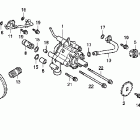 VTX1800R2 Масляный насос и фильтр