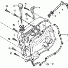 CB250 Крышка картера правая