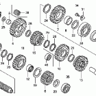 CRF450R Трансмиссия