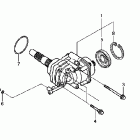 VTX1800R2 Side gear case