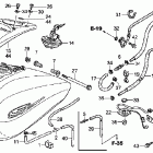 VTX1800N3 Топливный бак