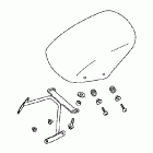 VTX1300C Sport shield