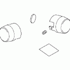 VTX1800F2 Bolt covers banjo billet