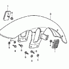 CB250 Переднее крыло