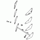 VTX1800F2 Windshield blvd mount kit (neo-retro)