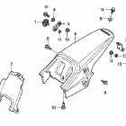 CRF70F Заднее крыло