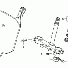 CRF150RB Траверса нижняя