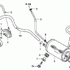 CB250 Адсорбер, системы улавливания паров топлива