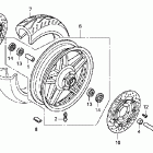 VTX1800F3 Front wheel (vtx1800f)