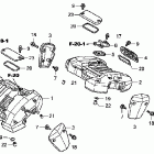 VTX1800F3 Крышка головки цилиндров