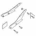 VTX1800F2 Backrest rr carrier mt brkts (sport custom)