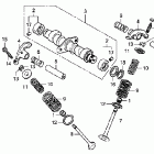 CB250 Распредвал -клапана