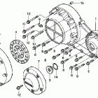 VTX1800F2 Крышка картера правая