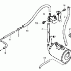 VTX1800R2 Адсорбер, системы улавливания паров топлива
