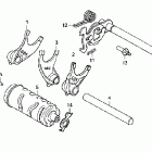 CB250 Вилка переключения передач