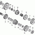 VTX1800R2 Трансмиссия