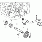 CRF450R Масляный насос