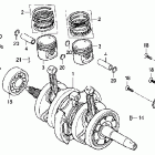 CB250 Коленвал,поршни