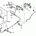 VTX1800F3 Тормозные трубки