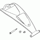 VTX1800R2 Leather tank belt (plain)