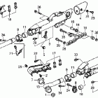 VTX1800R2 Exhaust muffler (1)