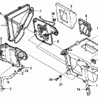 CRF230F Воздухозаборник