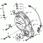 CBR600RR Крышка картера правая
