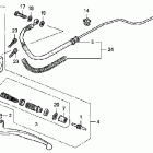 VTX1800F3 Цилиндр сцепления