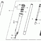 CB250 Передняя вилка