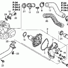 VTX1800F3 Водяной насос