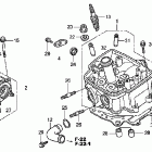 CRF450R Головка цилиндра