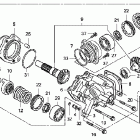 VT750CA Дифференциал