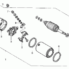 VTX1800F2 Стартер электрический