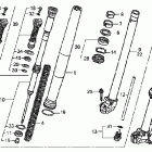 CRF450R Передняя вилка