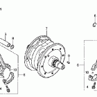 VTX1800R2 Коленвал и поршни