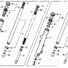 CMX250C Передняя вилка