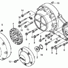 VTX1800R2 Крышка картера правая