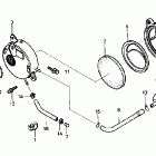 CRF70F Воздухозаборник