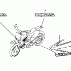 CRF70F Stripe @ mark ('08)