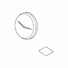 VTX1300C Chrome billet timing cover (